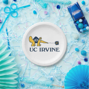 UC Irvine UCI Anteaters Zot! Paper Plate