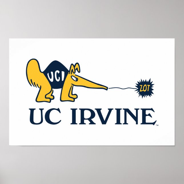 UC Irvine | UCI Anteaters Zot! Poster (Front)