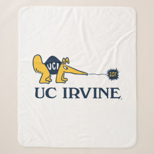 UC Irvine UCI Anteaters Zot! Sherpa Blanket