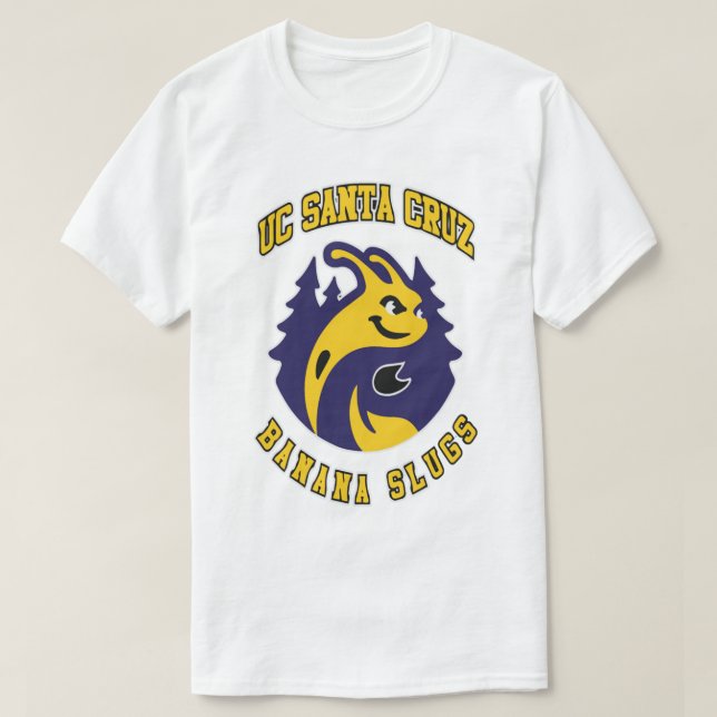 UC SANTA CRUZ - BANANA SLUGS    T-Shirt (Design Front)