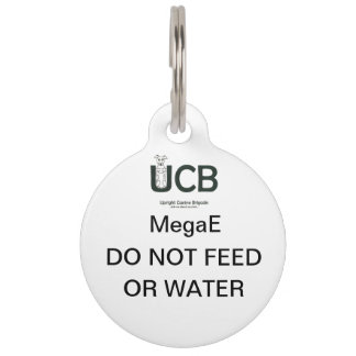 UCB MegaE dogtag Pet Tag