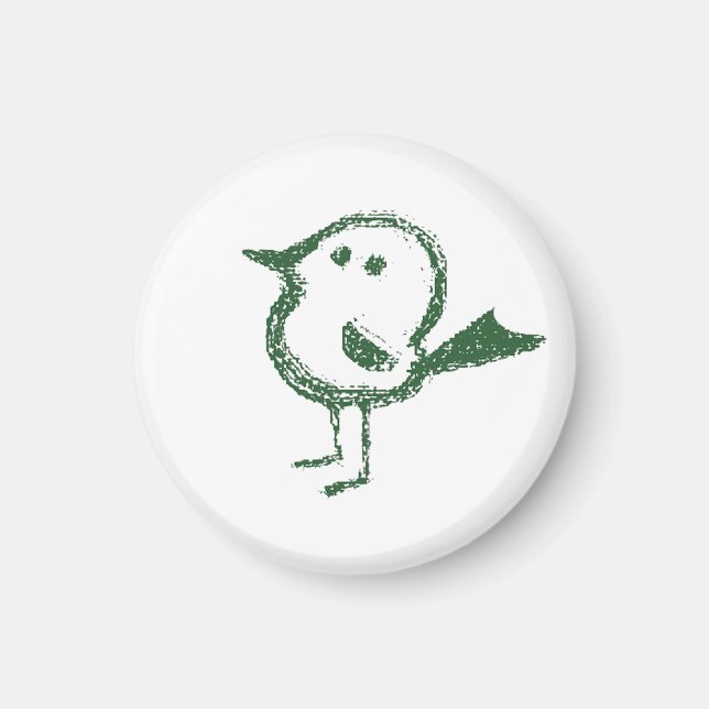 uccellino - magnet small (Front)