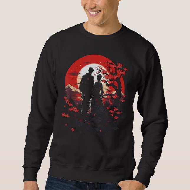 Uchikake Wedding Kimono Japanese Art Graphic Tees  (Front)