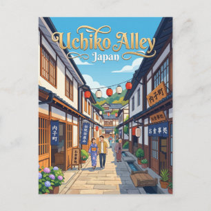 Uchiko Alley Japan Postcard