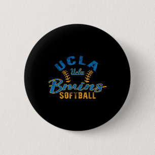Ucla Bruins Softll Vintage Officially Licensed  6 Cm Round Badge