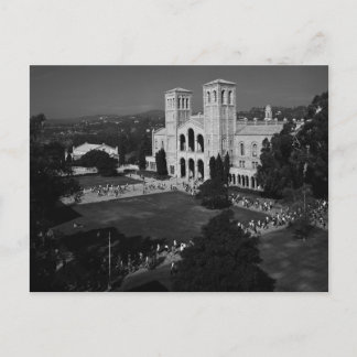 UCLA Class Change, from Old Physics Building, 1966 Postcard