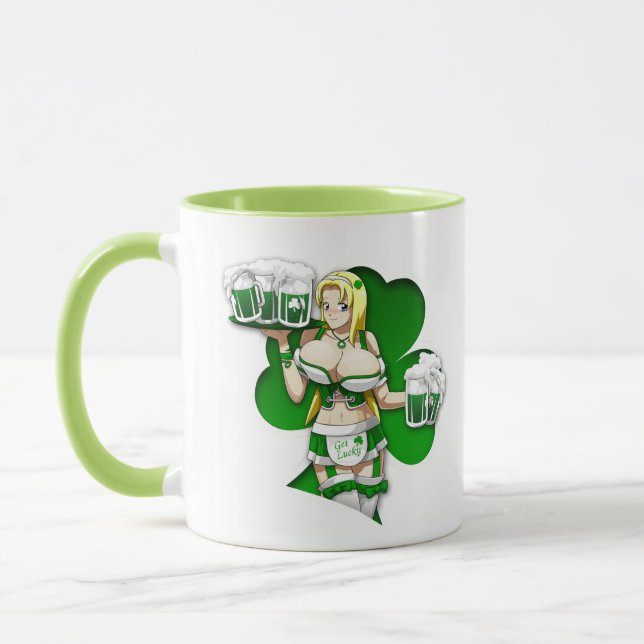 Uclover Green Mug (Left)