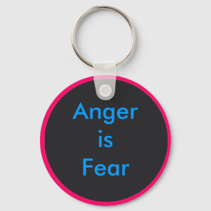 ! UCreate Anger is Fear Key Ring