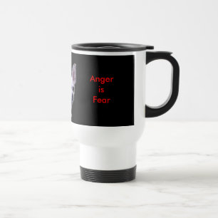 ! UCreate Anger is Fear Travel Mug