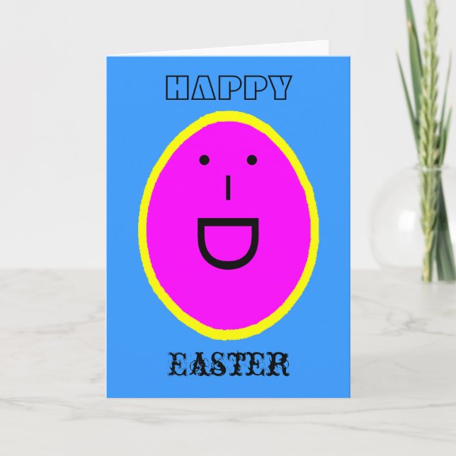 !UCreate Happy Easter Egg Card (Front)