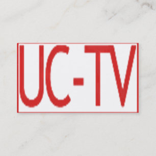 UCTV Educational and Career Consulting Business Business Card