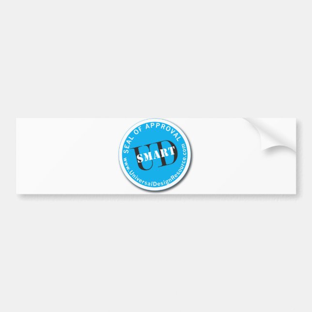 UD-Smart Seal of Approval Bumper Sticker (Front)