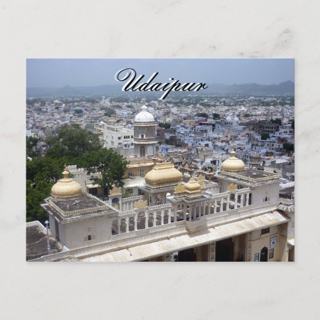 udaipur city postcard (Front)
