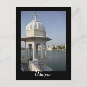udaipur gazebo postcard