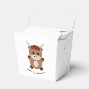 Udderly Adorable Cow Favour Box