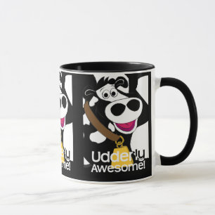 Udderly Awesome Cow Mug