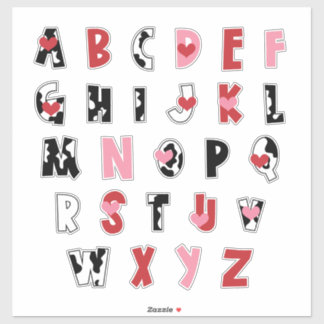 Udderly Love [uppercase alphabet]