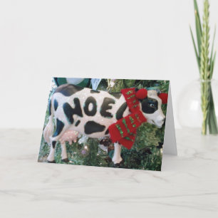 UDDERLY WONDERFUL CHRISTMAS HOLIDAY CARD