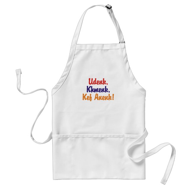 Udenk Khmenk Kef Anenk Standard Apron (Front)