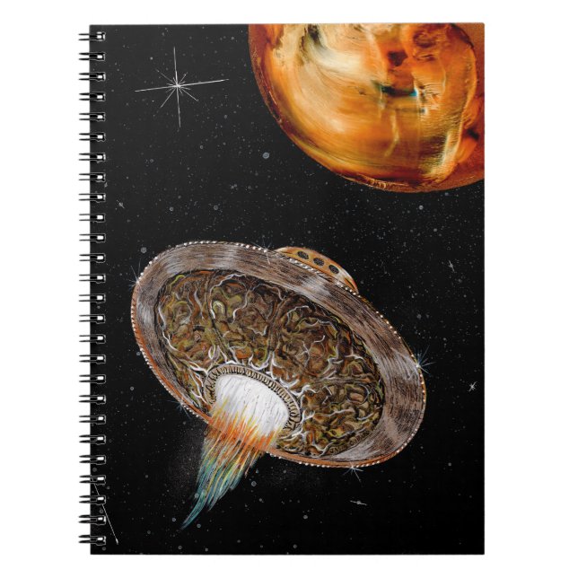 Udentified Flying Object Notebook (Front)