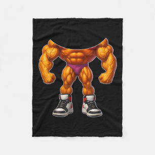 Udin Din Din Dun Funny Italian Brainrot Halloween Fleece Blanket