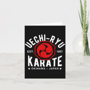 Uechi Ryu Karate Do Martial Arts Japan Tokyo  Card