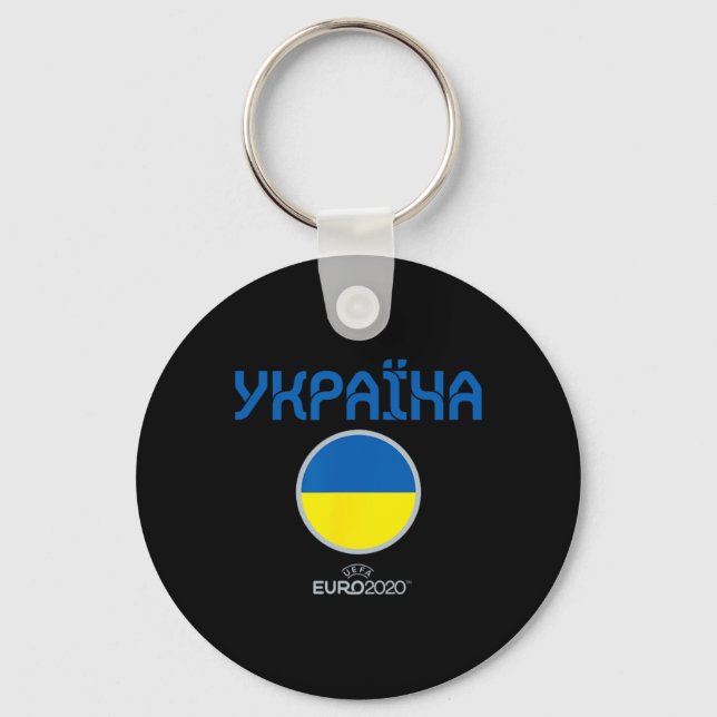 Uefa Euro 2020 ukraine' Nation  Key Ring (Front)
