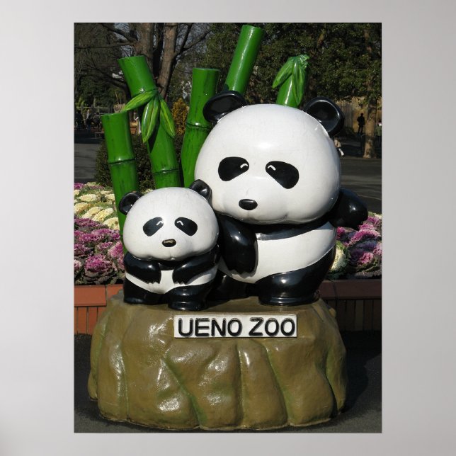 Ueno Zoo Panda Sign (Front)