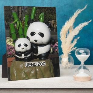 Ueno Zoo Panda Sign Plaque