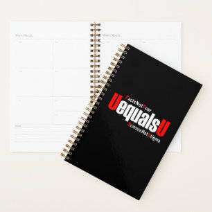 UEqualsU HIV Facts Not Fear Science Not Stigma Planner