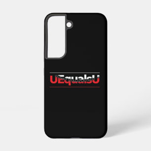 UEqualsU HIV Undetectable Typography Art Samsung Galaxy Case