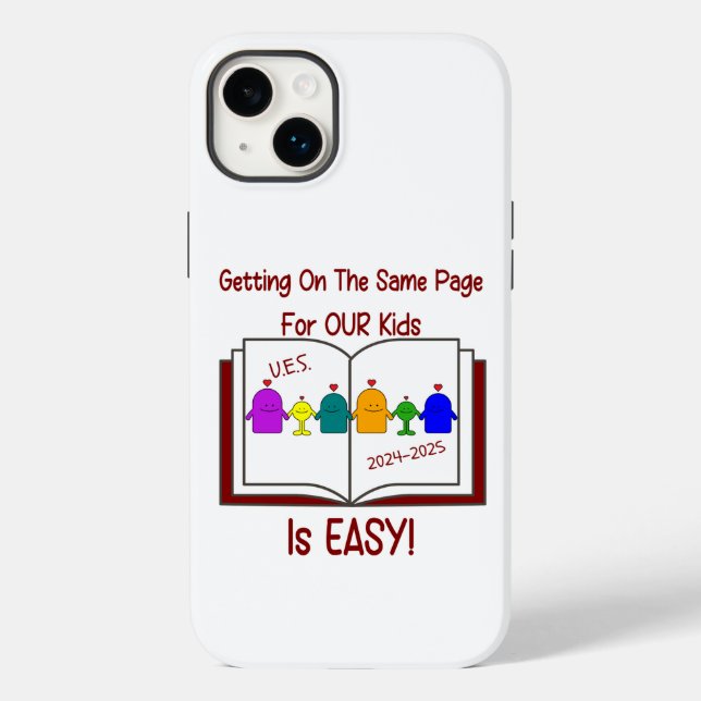 UES Staff iPhone Case-multiple sizes available Case-Mate iPhone Case (Back)