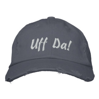 Uff Da Embroidered Hat