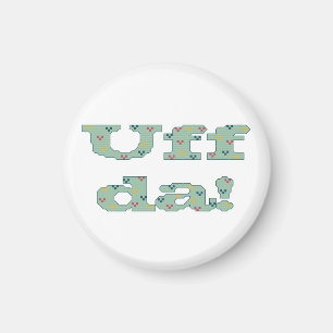 Uff da! magnet