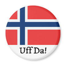 Uff Da Norwegian Magnet