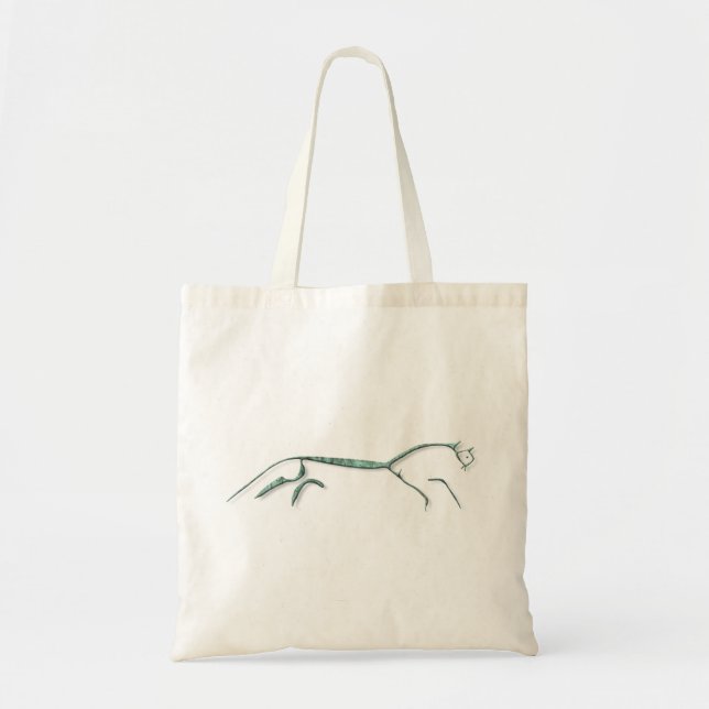 Uffington Horse Copper Tote Bag (Front)