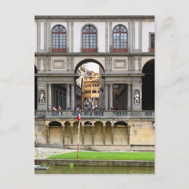 Uffizi Gallery Postcard (Front)