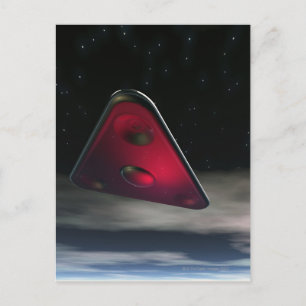 UFO 3 POSTCARD