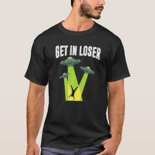 Ufo Abduction Alien Believer Sci Fi Alien T-Shirt