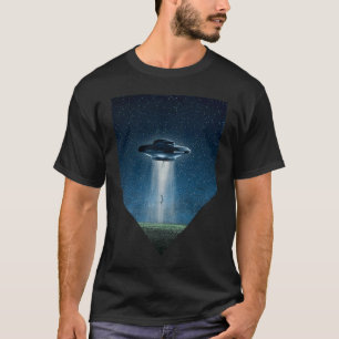 UFO Abduction  Flying Saucer Alien UFO Believers T-Shirt