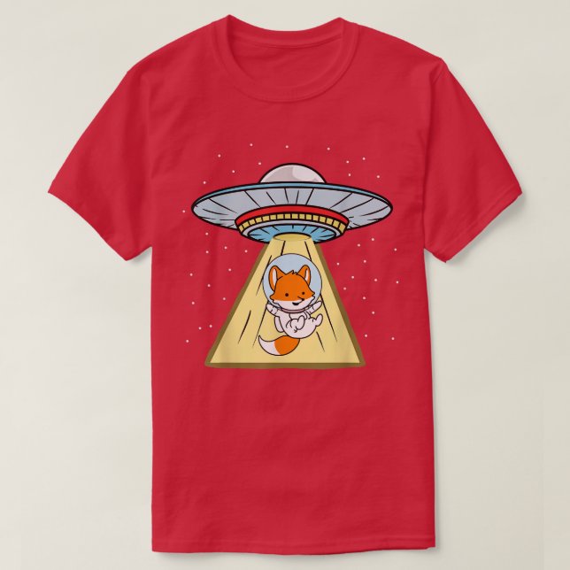 Ufo Abduction Fo Astronaut  T-Shirt (Design Front)