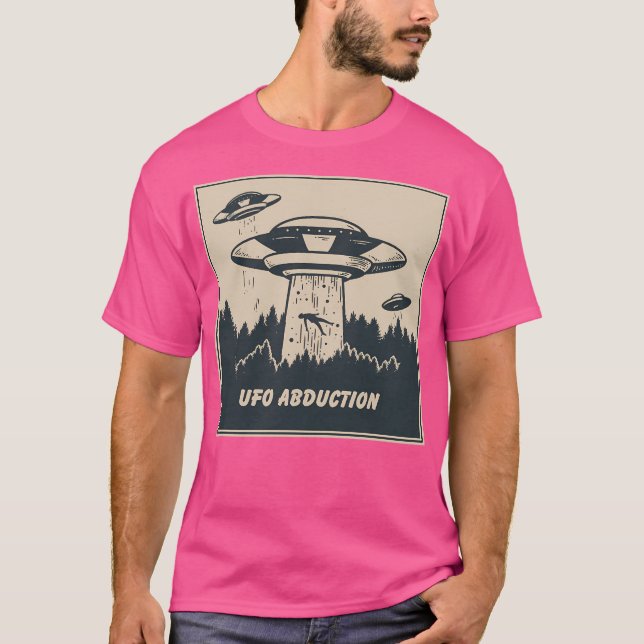 Ufo Abduction T-Shirt (Front)