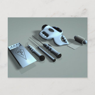 UFO Abduction Tools 2 Postcard