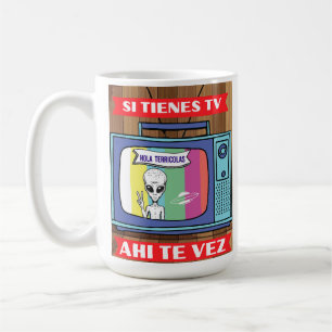 UFO AHI TE VEZ COFFEE MUG