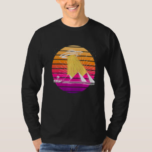 Ufo Alien Abduction Pyramids Ancient Egypt Vintage T-Shirt