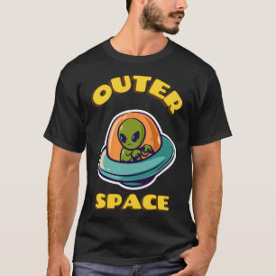 Ufo Alien Invasion Mars Outer Space T-Shirt