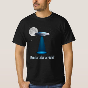 Ufo Alien Science Fiction Space Sci-Fi Funny Gift T-Shirt