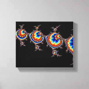 Ufo Attack - Fractal Art Canvas Print