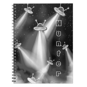 UFO Attack on Mercury - Sci-Fi Notebook
