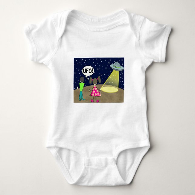 ufo baby bodysuit (Front)